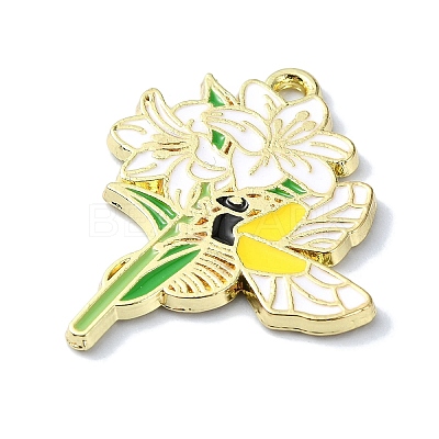 Alloy Enamel Pendants FIND-Q102-07B-1