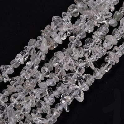 Natural Quartz Crystal Beads Strands G-G011-03-1