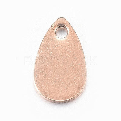 Ion Plating(IP) Stainless Steel Charms X-STAS-L211-02B-RG-1