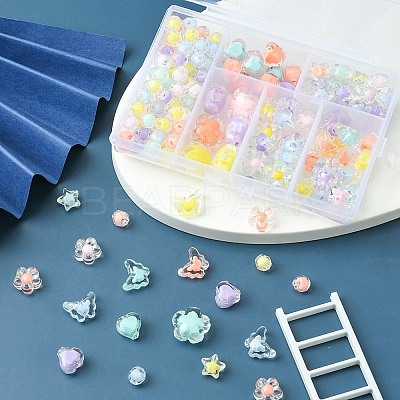 Transparent Acrylic Beads TACR-YW0001-78-1