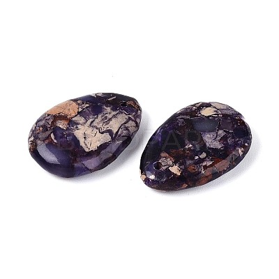 Dyed Natural Imperial Jasper Pendants G-Q601-08A-1