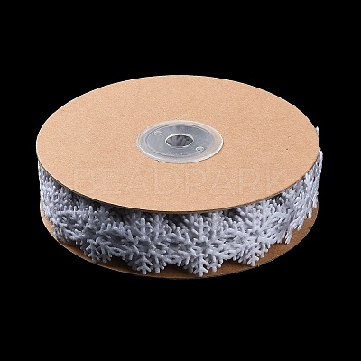 Christmas Snowflake Felt Lace Trim OCOR-D013-03C-1