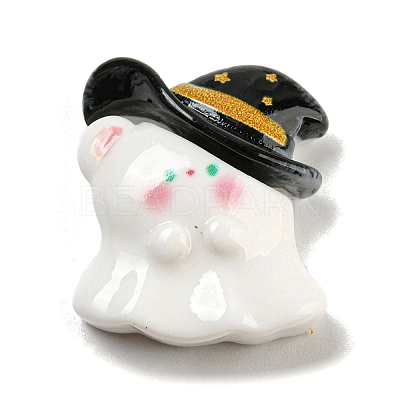 Halloween Theme Opaque Resin Decoden Cabochons RESI-E057-02E-1