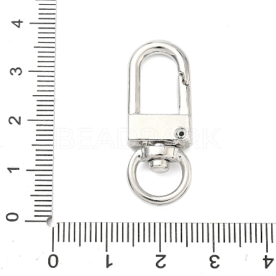 Brass Swivel Clasps KK-C156-07P-1