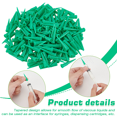 200Pcs Plastic Needles AJEW-BC0007-99A-1