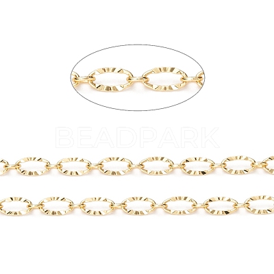 Brass Dapped Chains CHC-I036-44G-1