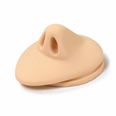 Soft Silicone Nose Flexible Model Body Part Displays with Acrylic Stands ODIS-E016-03-1