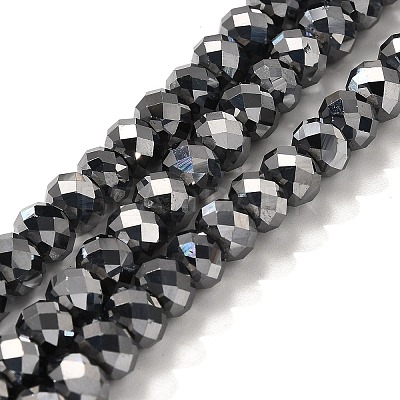 Terahertz Stone Beads Strands G-L613-D02-01-1