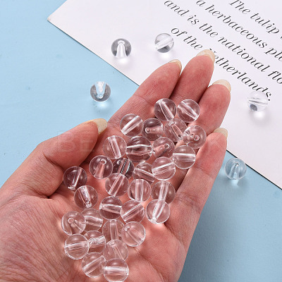 Transparent Acrylic Beads MACR-S370-A12mm-205-1