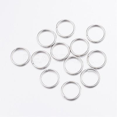 Tarnish Resistant 304 Stainless Steel Open Jump Rings STAS-P151-01-1