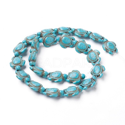 Synthetic Turquoise Beads Strands TURQ-L029-04-1