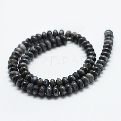 Natural Labradorite Bead Strands X-G-R408-5x8-02-1
