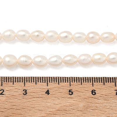 Natural Cultured Freshwater Pearl Beads Strands PEAR-D003-01D-15-1