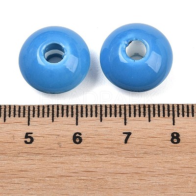 Handmade Porcelain Beads PORC-Q173-15x10mm-06-1