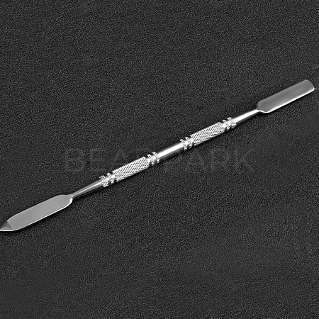 Stainless Steel Spoon Palette Spatulas Stick Rod MRMJ-G001-24B-1