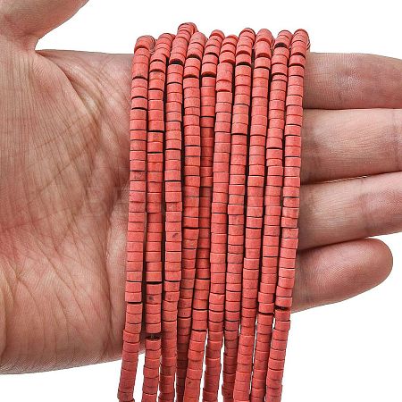 Dyed Synthetic Turquoise Beads Strands G-Z089-A04-P-1