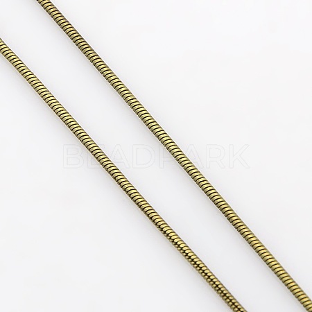 Soldered Brass Snake Chain X-CHC-L002-01-1