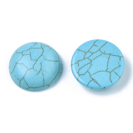 Synthetic Turquoise Cabochons TURQ-S291-03G-01-1