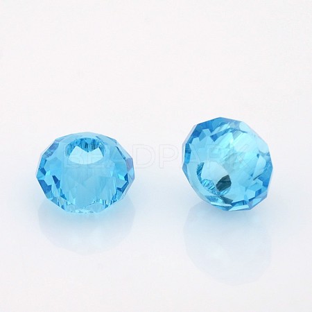 Faceted Glass Beads GPDL-J028-24-1