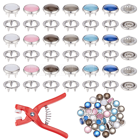 Resin Snap Buttons BUTT-NB0002-15-1