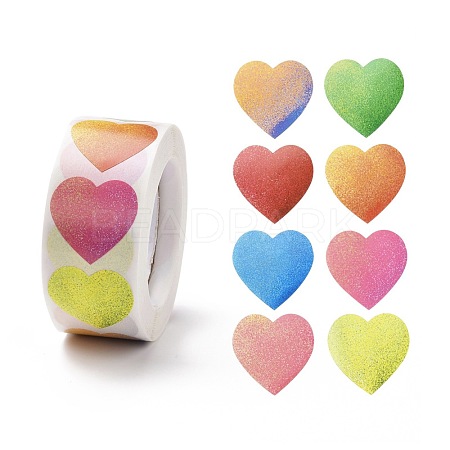 Valentine's Day Heart Paper Stickers DIY-I107-02B-1