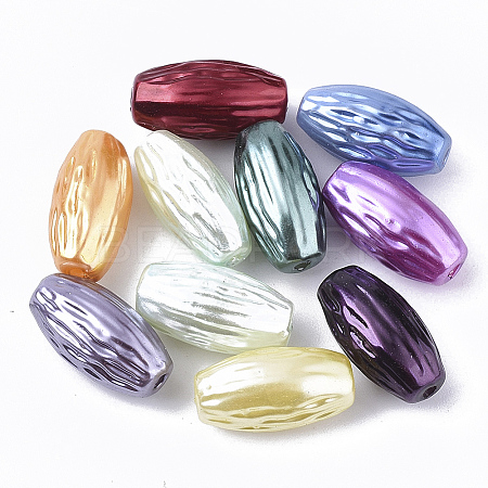 ABS Plastic Imitation Pearl Beads X-KY-T013-021-1