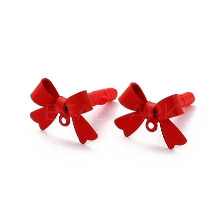 Alloy Stud Earring Findings EJEW-J102-08C-1