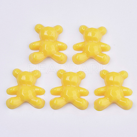 Opaque Resin Cabochons LS-CRES-S303-54E-1