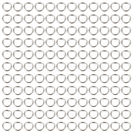 2000Pcs 304 Stainless Steel Open Jump Rings STAS-TA0003-05-1