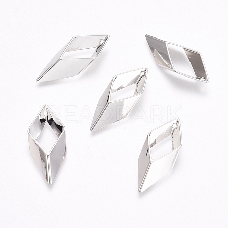 Rack Plating Brass Pendants KK-D530-06P-1
