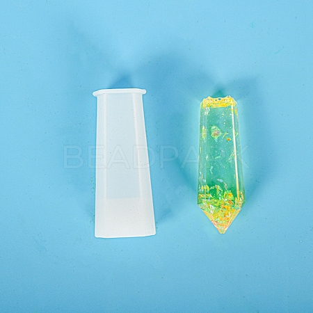 Suhome Crystal Resin Molds,15 PCS Silicone Molds for Resin, Pendulum Resin  Pendant Molds for Making Necklace, UV Resin