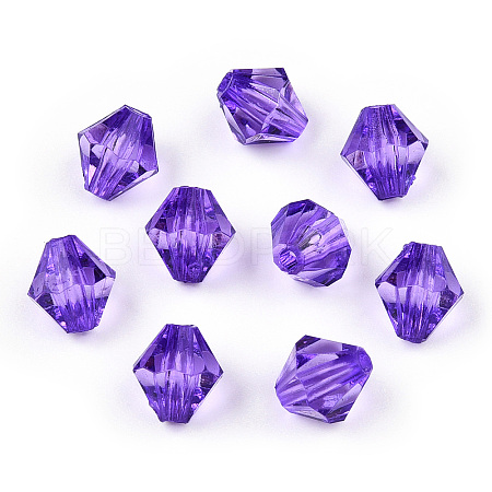 Transparent Acrylic Beads TACR-S146-8mm-33-1
