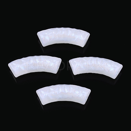 Acrylic Tube Beads X1-OACR-N137-03D-1