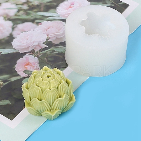 DIY Silicone Flower Candle Molds LS-SIMO-PW0015-54B-01-1