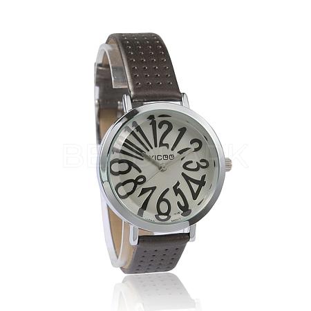 High Quality Imitation Leather Wristwatch Quartz Watches X-WACH-I014-F01-1