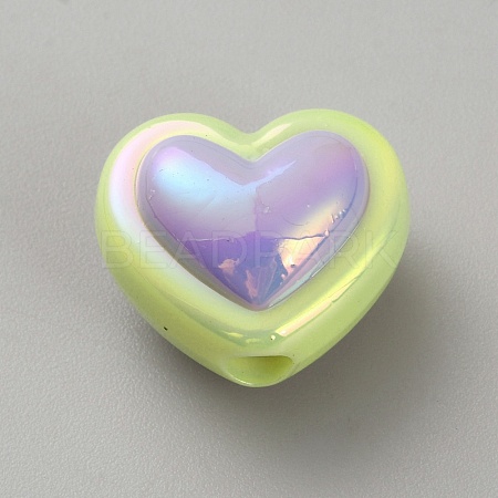 Opaque Acrylic Beads LS-SACR-CJC0009-B02-02-1