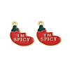 Cinco De Mayo Theme Alloy Enamel Pendants ENAM-V001-05P-G-1