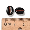 Opaque Acrylic Beads OACR-Z030-01G-3