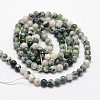 Natural Tree Agate Beads Strands G-N0192-01-2mm-2