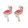 Alloy Enamel Pendants ENAM-N054-78C-2