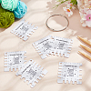 6Pcs PVC Sewing Rulers DIY-NB0012-38D-5