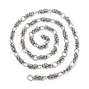 304 Stainless Steel knot with Oval Link Chains CHS-S012-06P-2