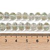 Electroplate Transparent Glass Beads Strands EGLA-B011-08A-HR04-4