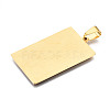201 Stainless Steel Pendants STAS-S105-LA460-16-3