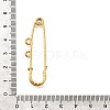 304 Stainless Steel Safety Pins Brooch Findings STAS-K252-11A-G-3