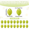 50Pcs Opaque Acrylic Beads SACR-TADJ0001-01C-3