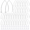 200Pcs 304 Stainless Steel Earring Hooks STAS-BBC0004-46-1