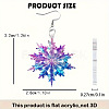 Acrylic Dangle Earrings FS-WG809FC-01-4