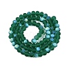 Transparent Glass Beads Strands EGLA-A044-T6mm-MB18-3