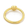Heart Natural Carnelian Adjustable Rings RJEW-Q818-02G-01-4